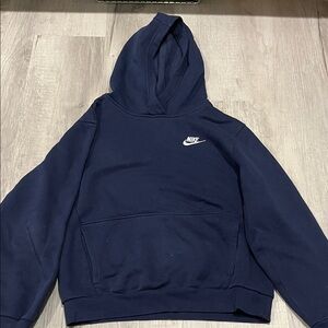 Nike Kids Dark Blue Hoodie